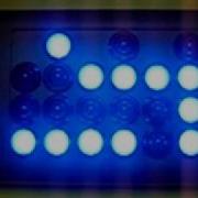 Fading Binary BCD Clock