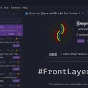 Visual Studio Code Extensions Deprecated Bracket Pair Colorizer 2