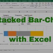 Excel столбчатая диаграмма с накоплением одной переменной