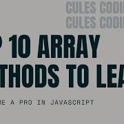 Top 10 Array Methods To Learn To Become A Pro In JavaScript Higher Order Function ForEach Map