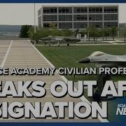 Air Force Academy Civilian Professor Speaks Out After Resignation
