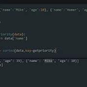 Using Value To Sort A List Of Dictionaries In Python
