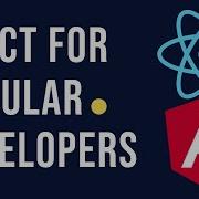 React For Angular Developers