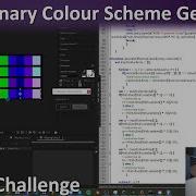 Coding Challenge 8 Evolutionary Colour Scheme Generator