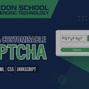 Build A Customisable CAPTCHA Using HTML CSS And JavaScript Basicproject Captcha Javascript