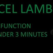 Excel LAMBDA MAP Function In Under 3 Minutes