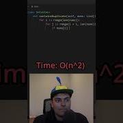 Contains Duplicate Leetcode 217 Python Shorts