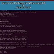 Beginners Ubuntu Installing PiP And Using PiP To Install Python Packages