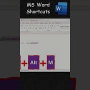 How To Insert Comments In MS Word Documents Using Keyboard Shortcut