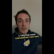 4 Tips For High Converting Pop Ups