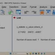 SPSS How To Do Z Test Hypothesis Testing
