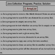 ArrayList Exercises 2 For Beginner