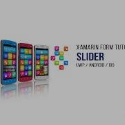 Xamarin Form Tutorial 11 Slider