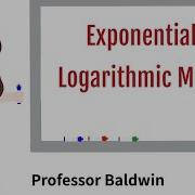 Modeling With Exponential And Logarithmic Functions