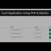 PHP MySQLi CRUD Tutorial Create Read Update Delete