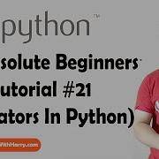Operators In Python Python Tutorials For Absolute Beginners In Hindi 21