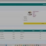 Cafe Management System Using Java JSP Servlet Mysql And NetBeans