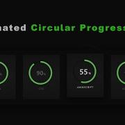 How To Make Circular Progress Bar Using HTML CSS JavaScript