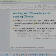 Using Cin And Getline In C