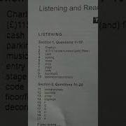 IELTS Academic Book 11 Listening Test 1 Answers Ielts Ieltspreparation Test1 Listeningtest