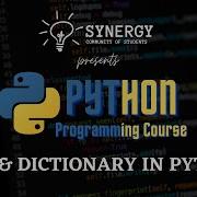 12 Python Programming Sets Dictionary In Python