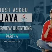 Java Interview Questions Part 4 SynergisticIT