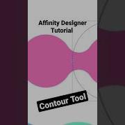 Affinity Designer Tutorial Contour Tool Affinitydesigner Affinity Graphicdesign Vector