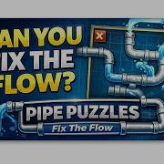 Can You Fix The Flow Pipe Puzzles Brain Challenge
