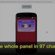 Mobile Interactive Universal Panel For Remote Control Panel Desing Concept