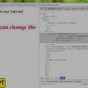 HOW TO CHANGE CSS ATTRIBUTE USING JAVASCRIPT DEMO
