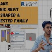 Учебное пособие по Revit Двери общие и общие вложенные семейства дверей и как их использовать