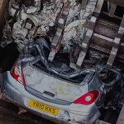 NON STOP CAR DESTRUCTION 50 Cars Shredded Into Scrap