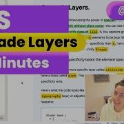 CSS Cascade Layers An Overview Of The New Layer And Layer CSS Primitives
