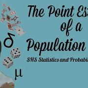 The Point Estimate Of A Population Mean Senior High School Statistics And Probability