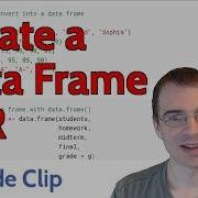 How To Create A Data Frame In R