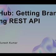 GitHub Getting Branch Using REST API