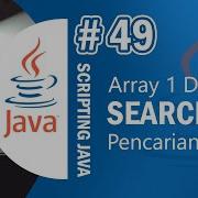 Java 49 Searching Array Java Tutorial Java Netbeans Indonesia