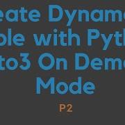 Amazon DynamoDB Boto3 P2 Create DynamoDB Table With Python Boto3 On Demand Mode