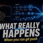 What Actually Happens When You Run Git Push Visualized