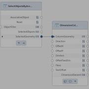 Allplan Visual Scripting Automatic Column Dimensioning With Label