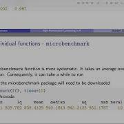 High Performance Computing In R