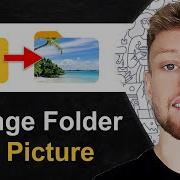 How To Change Folder Icon To Picture Image Step By Step