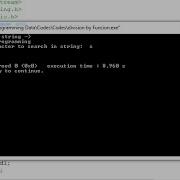 Memchr String Class Function C Example