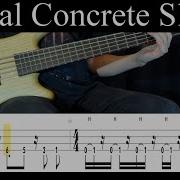 Primal Concrete Sledge Pantera Bass Cover With Tabs By Leo Düzey