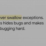 Java Exception Review