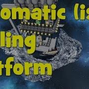 Space Engineers Automatic Mining Platform With Script Explained At End Of Video