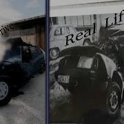Авария Виктора Цоя в Beamng Drive