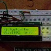 Display Characters On An LCD Using AVR Atmega32 JHD162A