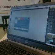 Werkende Emotie Herkenning Met Display
