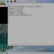 Git Bash How To Use Cd Change Directory